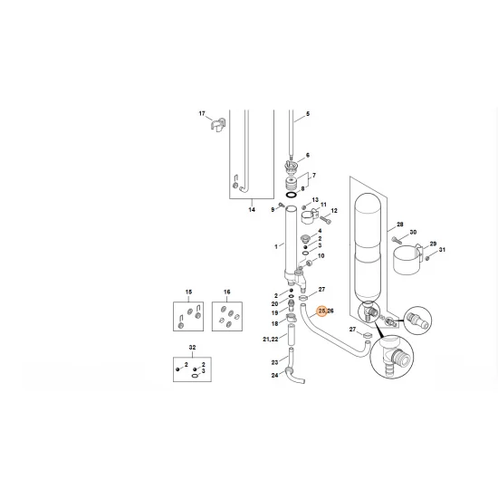 STIHL  Wąż 4247 701 6001